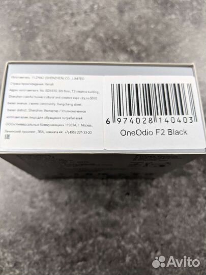 Наушники OneOdio F2 Black Bluetooth чек