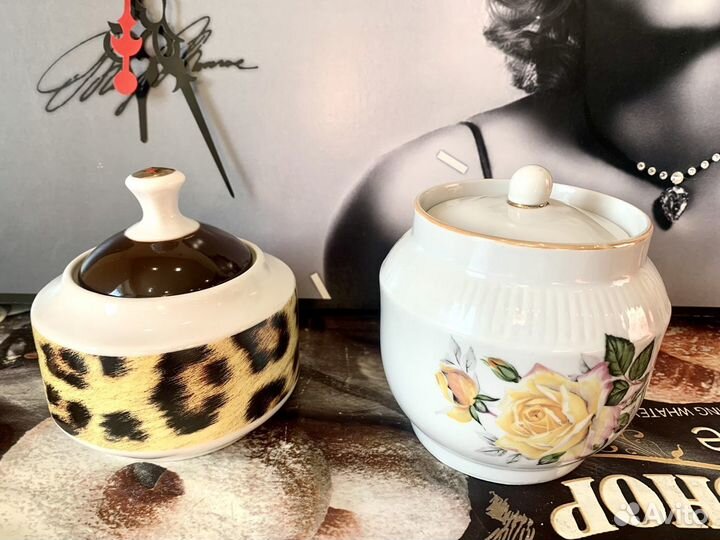 Сервизы, чайники, сахарницы, соусники