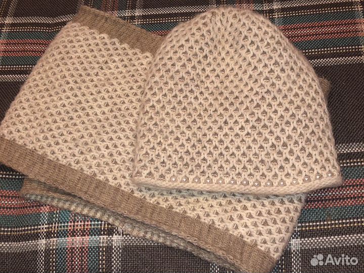 Шапка и снуд женские