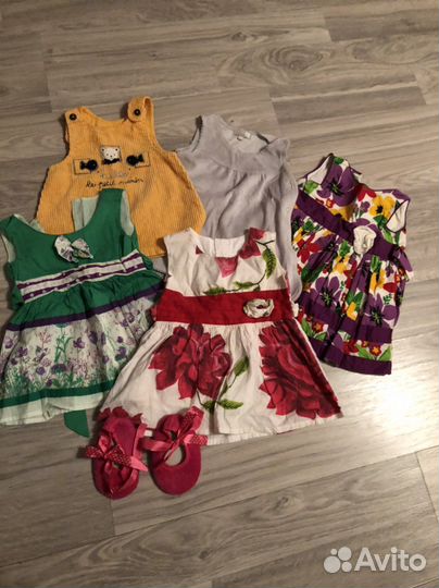 Вещи пакетом на девочку