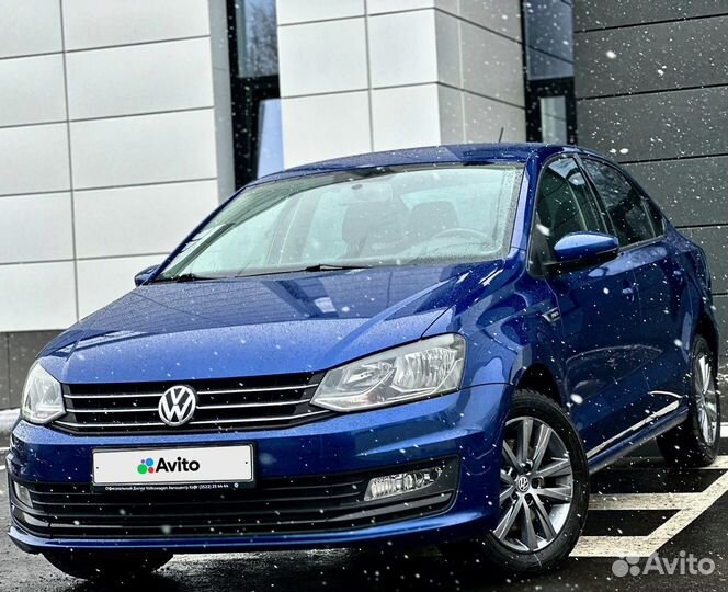 Volkswagen Polo 1.6 МТ, 2019, 50 000 км