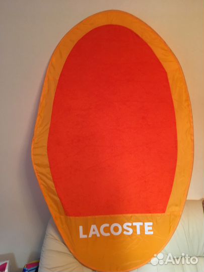 Коврик пляжный, складной, новый,lacoste