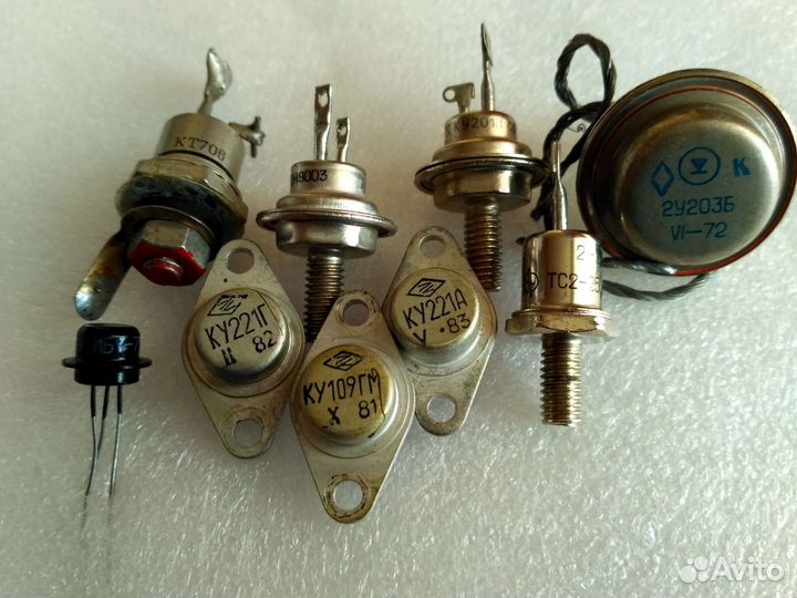 Полупроводниковые диоды, транзисторы