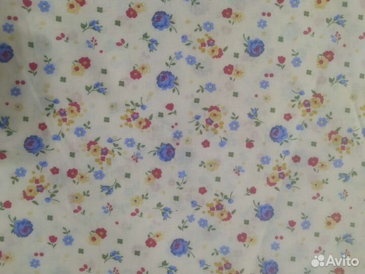 Отрезы ткани ситец бязь
