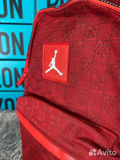 Красный Рюкзак Jordan Monogram Оригинал