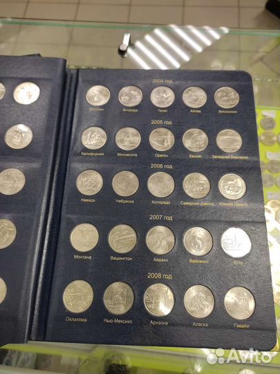 Монеты США Парки,Штаты, Президенты набором