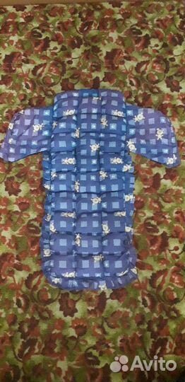 Матрасик в коляску, б/у 80*33см