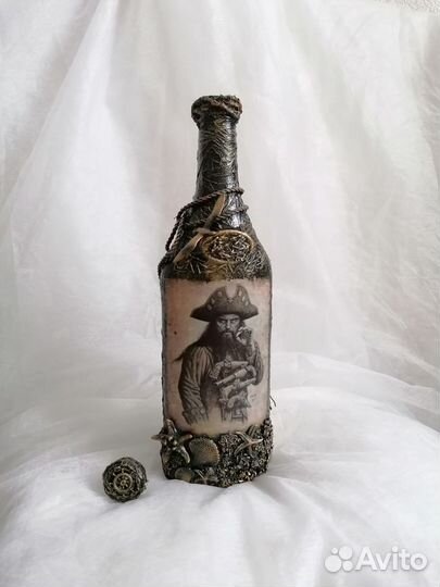 Бутылка ручная работа
