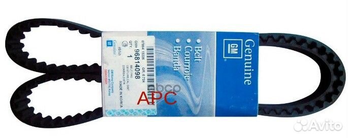 Ремень грм daewoo/chevrolet 1.5,1.6L 16V 127