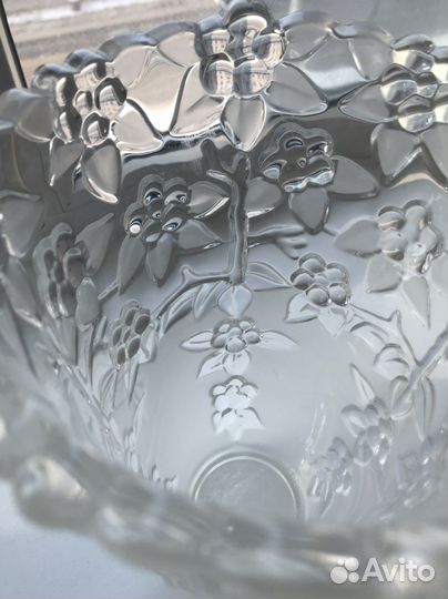 Хрустальная ваза