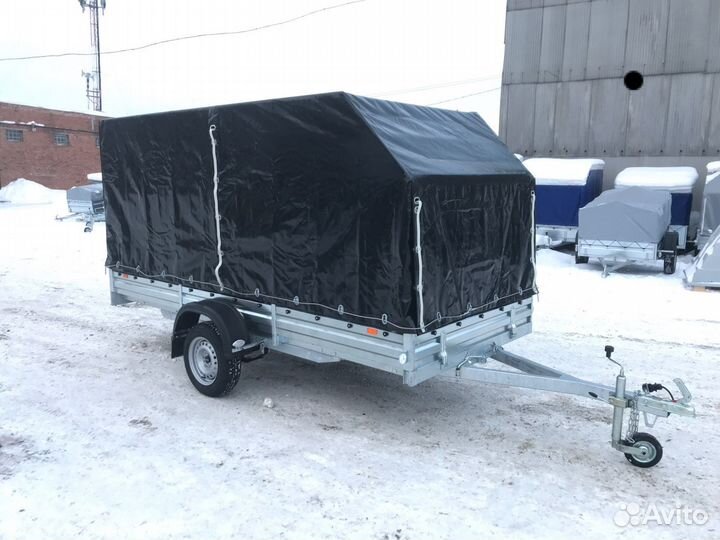 Прицеп мзса 3,0х1,5 с тентом