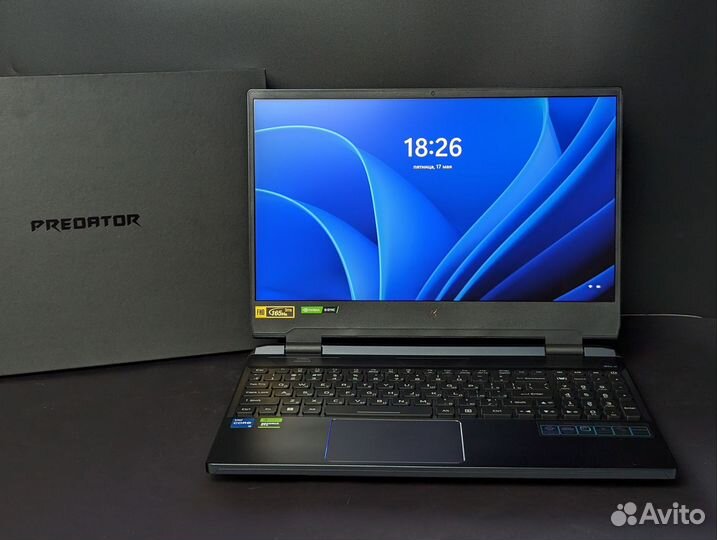 Ноутбук Acer i5 12500h/16gb DDR5/ RTX 3070ti