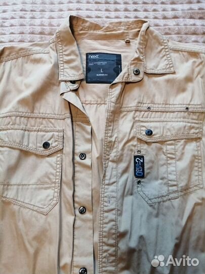 Рубашка хакки винтаж