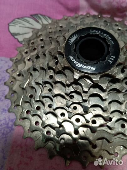Кассета 9 скоростей 11-36t sunrace