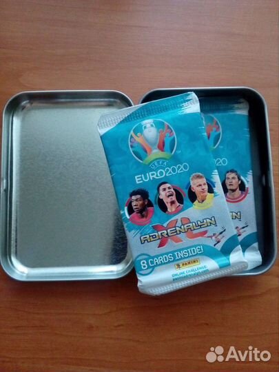 Набор panini адреналин футбол евро 2020