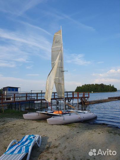 Парусный катамаран Ирбис-19