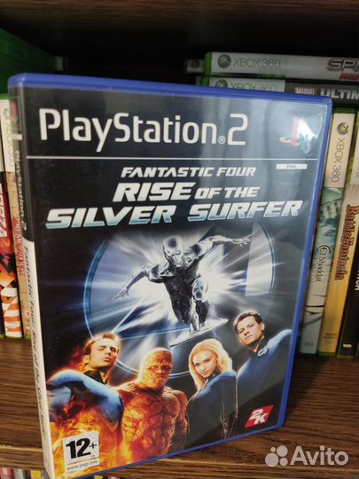 Fantastic Four Rice of the Silver Surfer ps2