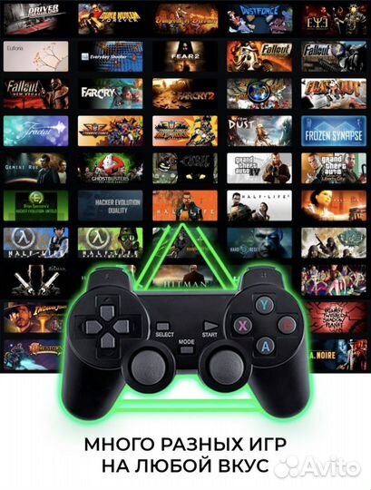 Игровая приставка с играми