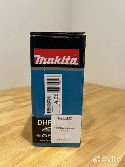 Аккумуляторный перфоратор Makita DHR171Z