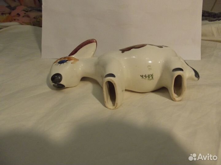 Статуэтка Грустный Ослик. Скульптор Крохина Ф.1960