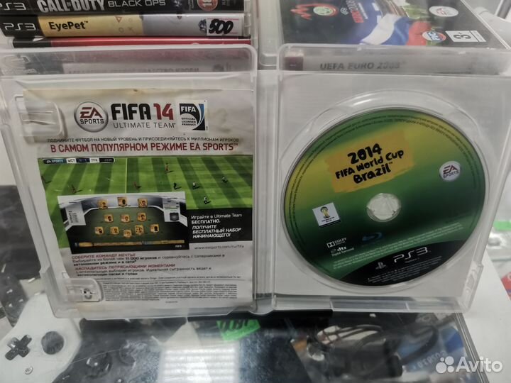 Диск FIFA world cup 2014 brasil ps3