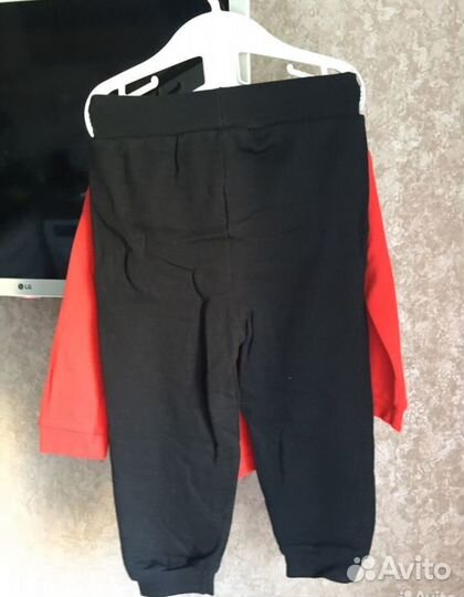 Новогодний костюм для мальчика Дед Мороз 92 р