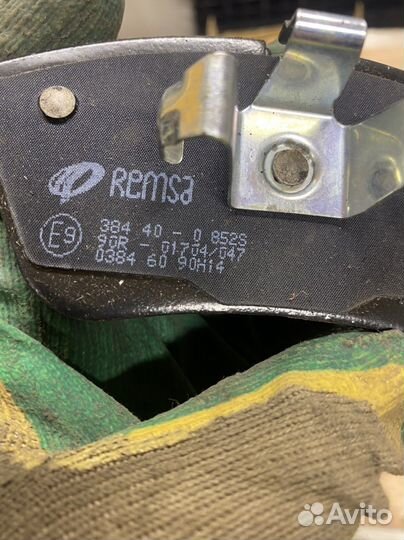 Передние тормозные колодки Remsa BMW E36 E46 E87