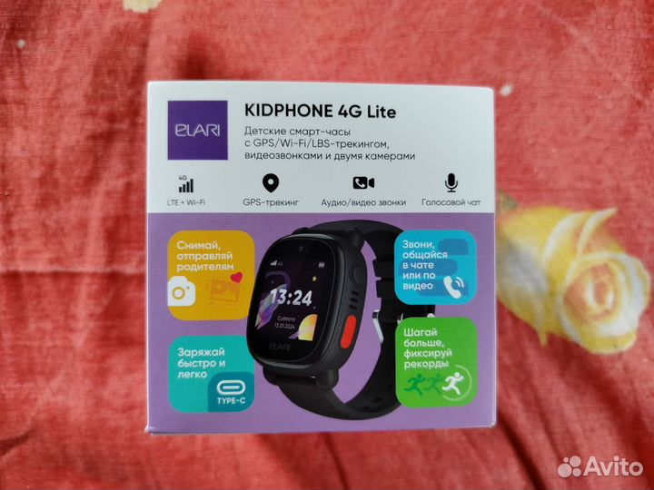 Детские смарт часы elari kidphone 4g