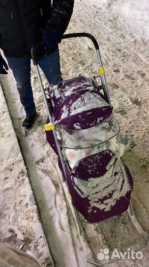 Санки с колесами