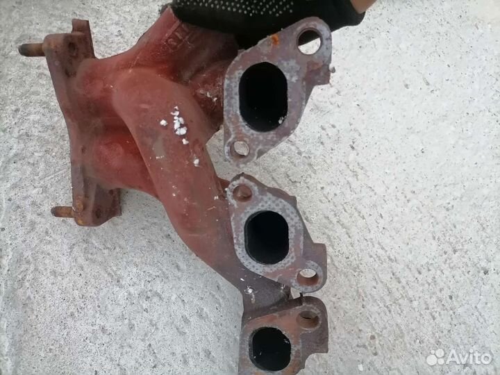 Коллектор с лямба зондом нисан примера