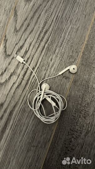 Наушники apple проводные lightning