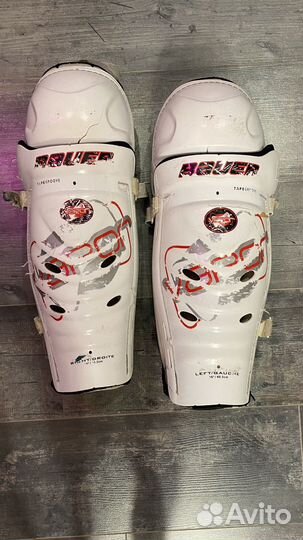 Большие хоккейные щитки (наколенники) Bauer vapor