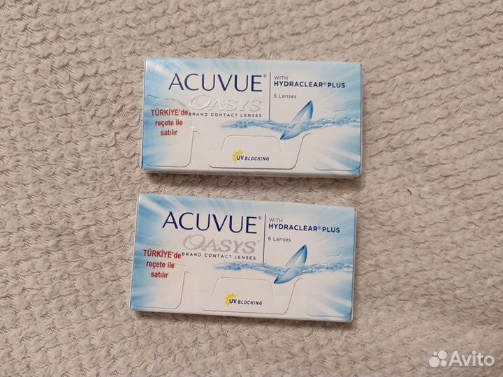 Контактные линзы -2,5, 8.8 acuvue oasys 12 шт