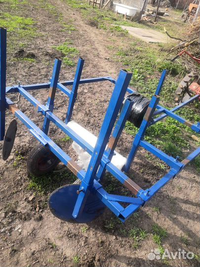 Пленкоукладчик под мотоблок и трактор