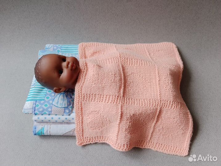 Кукла, постелька для кукол до 22см