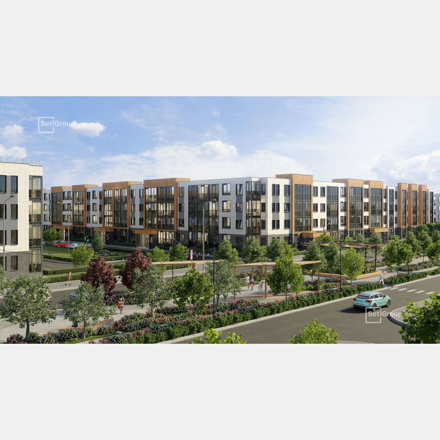 1-к. квартира, 36,1 м², 3/4 эт.