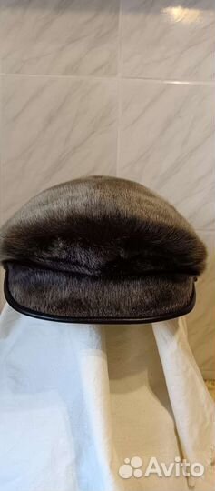 Меховая мужская кепка