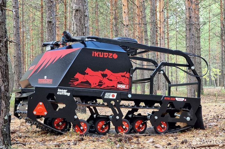 Мотобуксировщик ikudzo 1250/500 K9