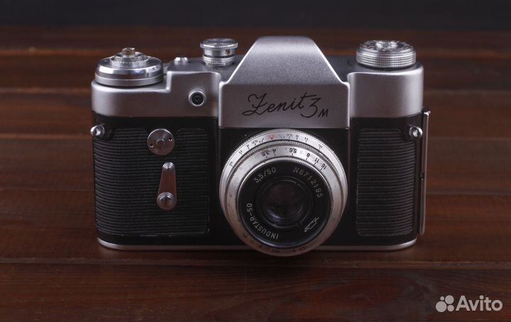Фотоаппарат Зенит 3М Индустар-50 3,5/50 в коробке