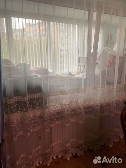 Тюль на 3-метровое окно