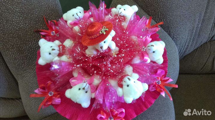 Букет из игрушек