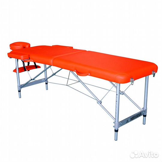 Массажный стол складной DFC nirvana Elegant Orange