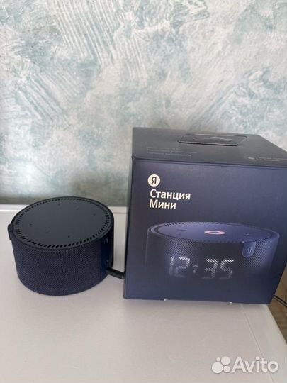 Яндекс станция мини с часами