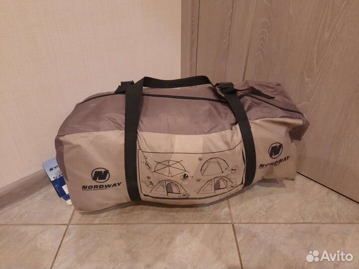 Палатка кемпинговая 4 местная askona 4