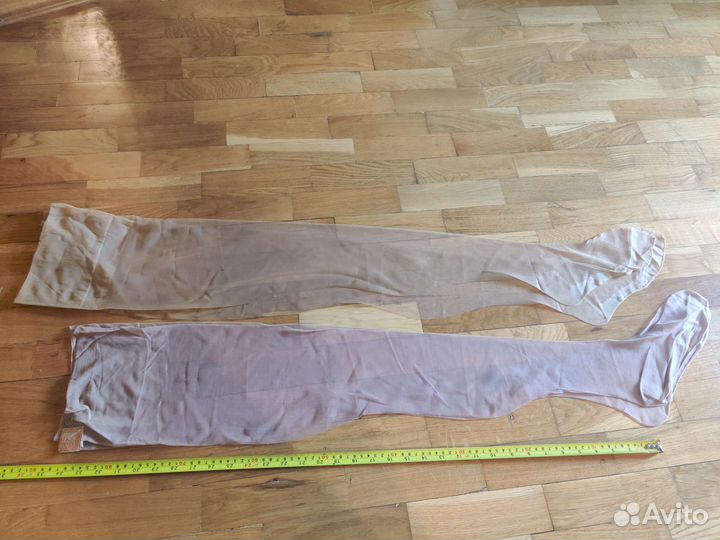 Чулки под пояс капроновые винтаж