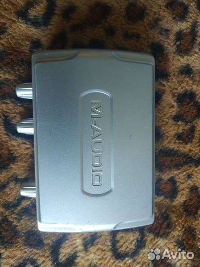 Аудиоинтерфейс M-Audio Fast Track USB