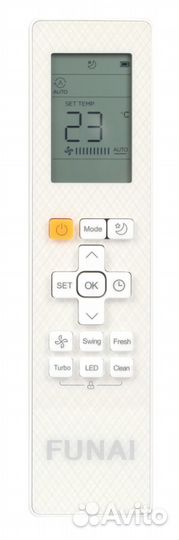 Сплит-система Funai RAC-I-SM25HP.D04/S/RAC-I-SM25HP.D04/U Samurai DC Inverter