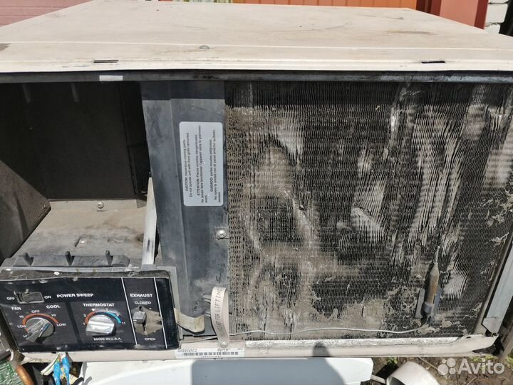 Оконный кондиционер бу рабочий