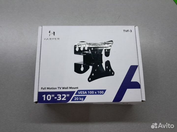 Кронштейн harper TVF-3 vesa для монитора