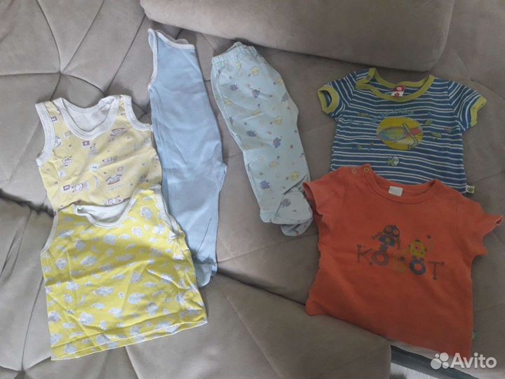 Вещи пакетом от 0-3мес